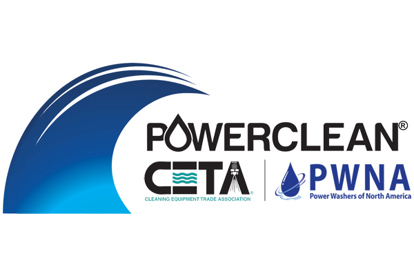 Powerclean show logo powered by PWNA